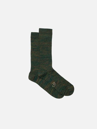 Rasmusson Women Rib Sock Melange Women's Organic Socks One Size Sustainable Clothing - Nudie Jeans - Modalova