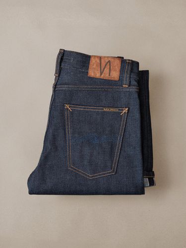 Rad Rufus Dry Ace Selvage High Waist Regular Straight Fit Organic Selvedge Jeans W24/L28 Sustainable Denim - Nudie Jeans - Modalova