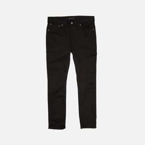 Lean Dean Dry Everblack Mid Waist Slim Tapered Fit Men's Organic Jeans W36/L30 Sustainable Denim - Nudie Jeans - Modalova