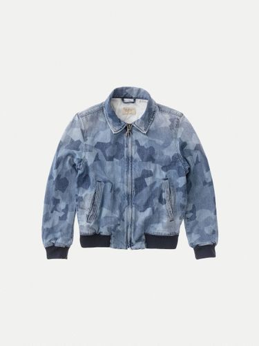 Gudrun Camo Denim Women's Organic Jackets X Small Sustainable Clothing - Nudie Jeans - Modalova