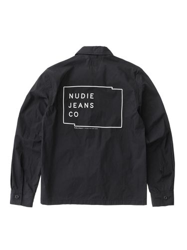 Paul Logo Indigo Men's Organic Jackets Medium Sustainable Clothing - Nudie Jeans - Modalova