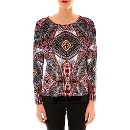 Sweat-shirt Sweat en velours Sur Heir multicouleurs - Custo Barcelona - Modalova