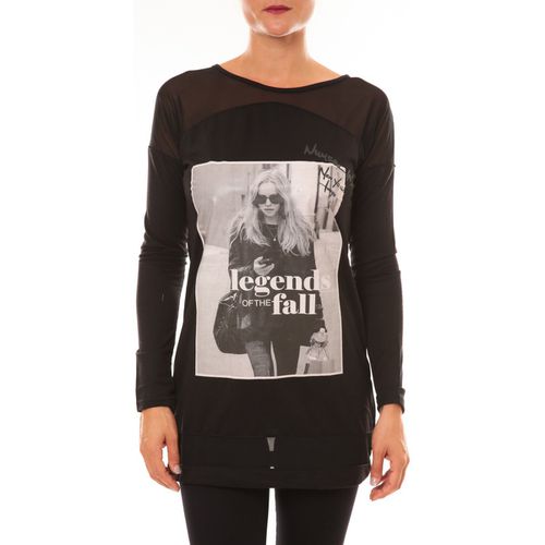 T-shirts a maniche lunghe Tee Shirt Manches Longues MC1919 noir - La Vitrine De La Mode - Modalova