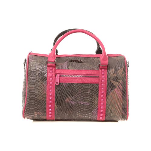 Borsa Sac Snaky Thicket noir et rose - Custo Barcelona - Modalova