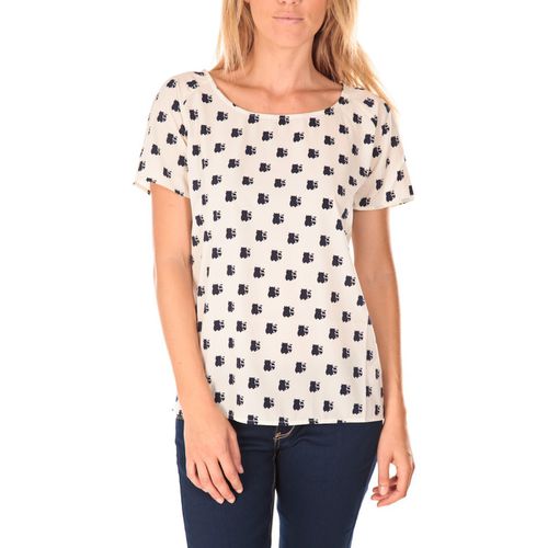 Camicetta Racoon South Hamptons SS Top EA Écru - Vero moda - Modalova