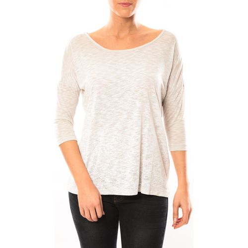 Camicetta Graing 3/4 Long Top 10104538 Blanc/ - Vero moda - Modalova