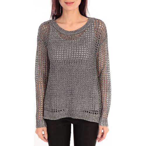 Maglione HEN LS BLOUSE KM 88036 Gris - Vero moda - Modalova