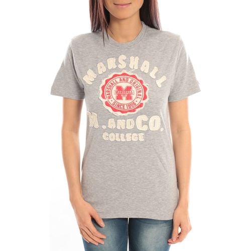 T-shirt T-shirt Marshall Original M and Co 2346 Gris - Sweet Company - Modalova