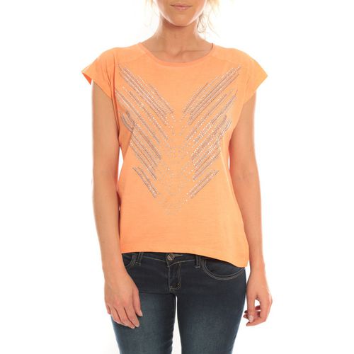 Camicetta Top Binti Stud S/S EX5 Orange - Vero moda - Modalova