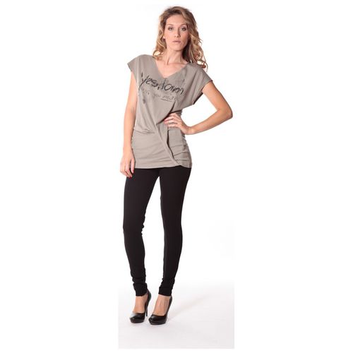 T-shirt Tee-shirt Yes 13q424 Gris - Rich & Royal - Modalova