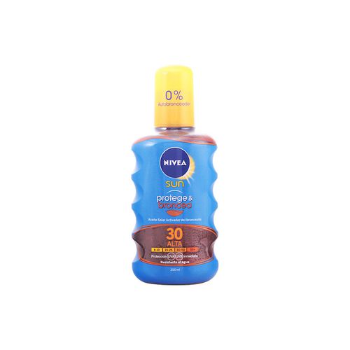 Protezione solari Olio Sun Protect amp; Abbronzante Spf30 - Nivea - Modalova