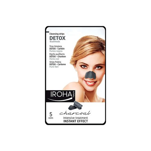 Trattamento mirato Detox Charcoal Black Nose Strips - Iroha Nature - Modalova