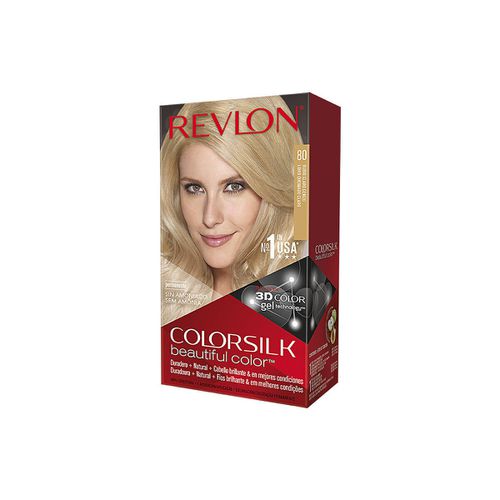 Tinta Colorsilk Tinte 80-rubio Claro Cenizo - Revlon - Modalova