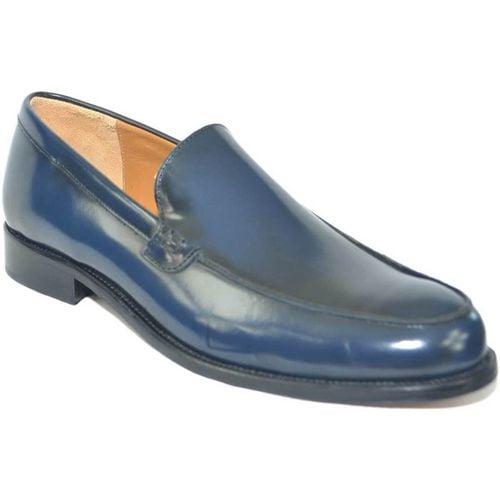 Scarpe Scarpe uomo mocassini inglese college liscio vera pelle abrasiv - Malu Shoes - Modalova