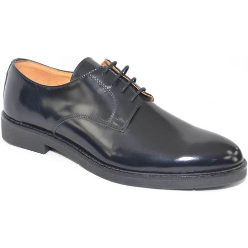 Scarpe scarpe uomo stringate vera pelle abrasivato made in italy - Malu Shoes - Modalova