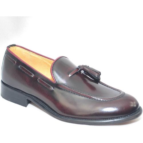 Scarpe Scarpe uomo mocassino eleganti bordeaux bon bon nappe abrasivat - Malu Shoes - Modalova