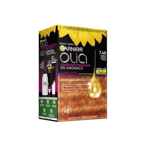 Tinta Olia Coloración Permanente 7,40-cobrizo Intenso - Garnier - Modalova