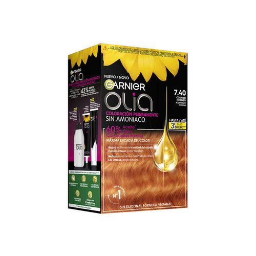 Tinta Olia Coloración Permanente 7,40-cobrizo Intenso - Garnier - Modalova