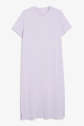 Maxi-T-Shirt-Kleid - Lila - Monki - Modalova