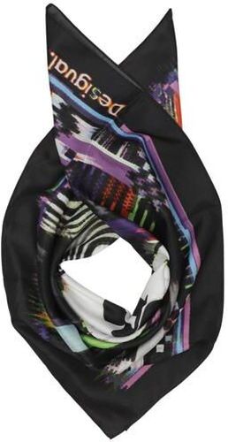 Damen Schal, mehrfarbig - Second Hand - Desigual - Modalova
