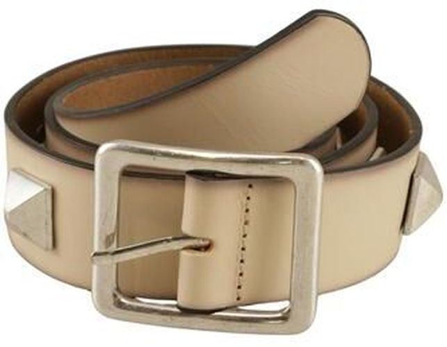 Damen Gürtel, beige, Gr. 80, Leder - Second Hand - Zara - Modalova