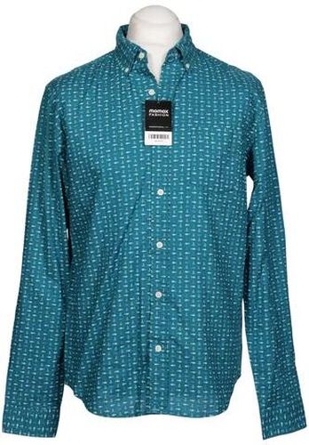 Herren Hemd, türkis, Gr. M, Baumwolle - Second Hand - Aéropostale - Modalova