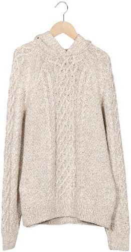 Herren Kapuzenpullover, beige, Gr. L, Baumwolle, Synthetik - Second Hand - About you - Modalova