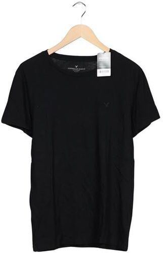 American Outfitters Herren T-Shirt, schwarz, Gr. M, Baumwolle - Second Hand - Eagle - Modalova