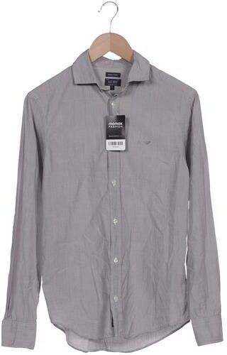 Jeans Herren Hemd, grau, Gr. S, Baumwolle - Second Hand - Giorgio Armani - Modalova