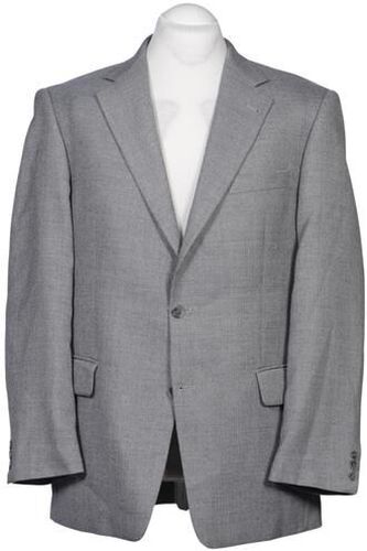 Herren Sakko, grau, Gr. EU 52 (Uk/Us 40), Schurwolle, Synthetik, Viskose - Second Hand - BARUTTI - Modalova