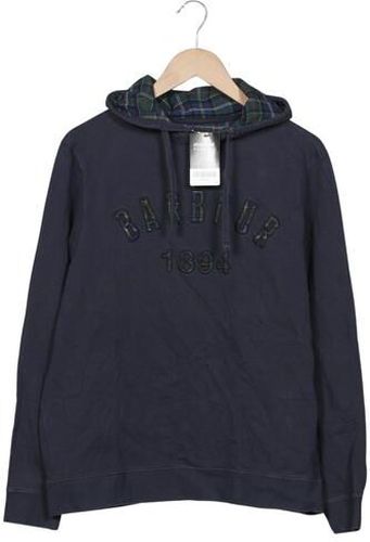 Herren Kapuzenpullover, marineblau, Gr. M, Baumwolle - Second Hand - Barbour - Modalova