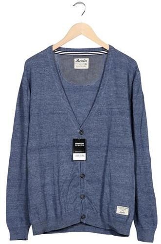 Herren Strickjacke, blau, Gr. XL, Baumwolle - Second Hand - Basefield - Modalova