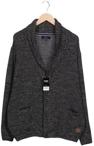 Herren Strickjacke, grau, Gr. EU 54 - Second Hand - Basefield - Modalova