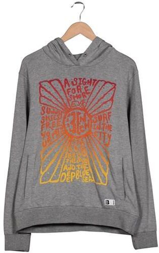 Herren Kapuzenpullover, grau, Gr. L, Elasthan, Baumwolle, Synthetik - Second Hand - Bench. - Modalova