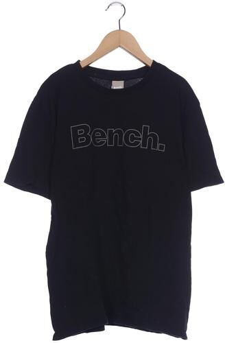 Herren T-Shirt, schwarz, Gr. L, Baumwolle - Second Hand - Bench. - Modalova
