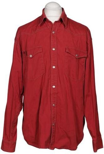 Herren Hemd, rot, Gr. L, Baumwolle - Second Hand - Big Star - Modalova