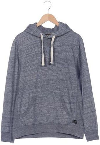 Herren Kapuzenpullover, blau, Gr. L, Baumwolle, Synthetik - Second Hand - Blend - Modalova