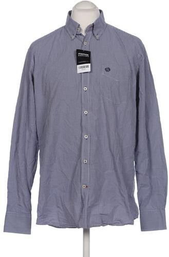 Herren Hemd, marineblau, Gr. 41, Baumwolle - Second Hand - Bugatti - Modalova