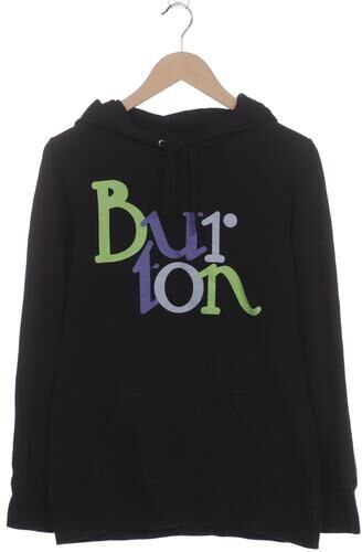Herren Kapuzenpullover, schwarz, Gr. S, Elasthan, Baumwolle, Synthetik - Second Hand - Burton - Modalova