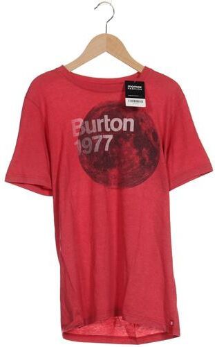 Herren T-Shirt, pink, Gr. S, Baumwolle, Synthetik - Second Hand - Burton - Modalova