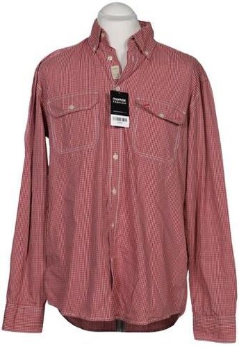 Herren Hemd, rot, Gr. L, Baumwolle - Second Hand - Camel active - Modalova