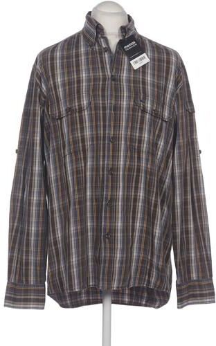 Herren Hemd, braun, Gr. L, Baumwolle - Second Hand - Camel active - Modalova