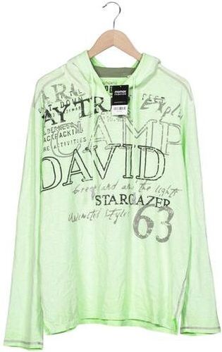 Herren Kapuzenpullover, hellgrün, Gr. Xxl - Second Hand - Camp david - Modalova