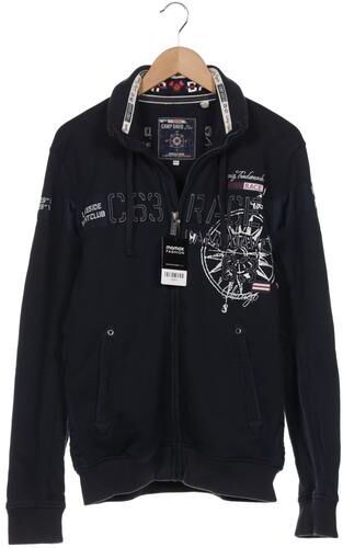 Herren Jacke, marineblau, Gr. M, Baumwolle, Synthetik - Second Hand - Camp david - Modalova