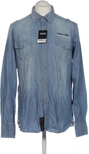 Herren Hemd, hellblau, Gr. M, Baumwolle - Second Hand - Camp david - Modalova