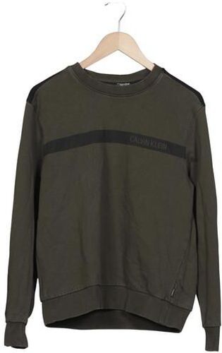 Herren Sweatshirt, grün, Gr. M, Elasthan, Baumwolle - Second Hand - Calvin Klein - Modalova