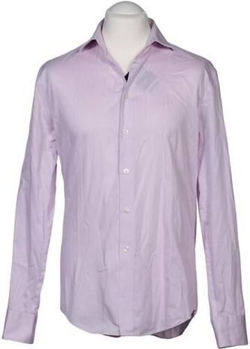 Herren Hemd, pink, Gr. 39, Baumwolle - Second Hand - Calvin Klein - Modalova