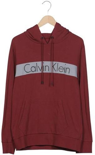 Jeans Herren Kapuzenpullover, rot, Gr. L, Baumwolle - Second Hand - Calvin Klein - Modalova