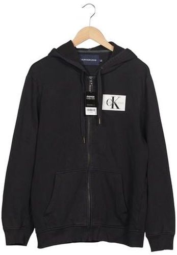 Jeans Herren Kapuzenpullover, schwarz, Gr. L, Baumwolle, Synthetik - Second Hand - Calvin Klein - Modalova