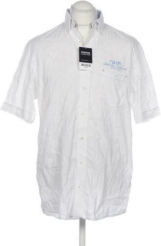 Herren Hemd, weiß, Gr. 41, Baumwolle, Synthetik - Second Hand - Casa moda - Modalova